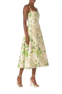 Floral Sleeveless Day Dress(2,Bellini/Multi)