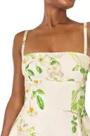 Floral Sleeveless Day Dress(2,Bellini/Multi)