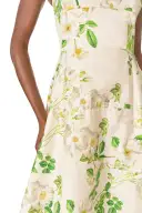 Floral Sleeveless Day Dress(2,Bellini/Multi)