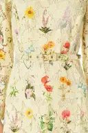 Limoncello Floral Lace Dress(2,Limoncello/Multi)