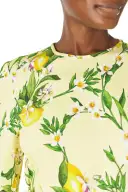 Bracelet Sleeve Sheath Dress(2,Lemon Drop/Multi)