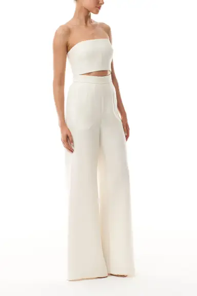 Silk White Strapless Bandeau(2,Silk White)