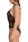 Rendezvous Halter Teddy(SMALL,Noir)