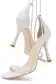 Charlotte Leather Sandal(35,White)