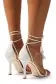 Charlotte Leather Sandal(35,White)