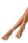 Charlotte Leather Sandal(35,White)
