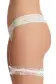 Chérie Thong & Garter Set(EXTRA SMALL,SILKWHITE)