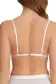 Chérie Triangle Bralette(EXTRA SMALL,SILKWHITE)