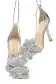Fleur Leather Sandal(35.5,Silver)