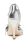 Fleur Leather Sandal(35.5,Silver)