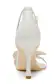 Fleur Leather Sandal(35,White)