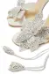 Fleur Leather Sandal(35,White)