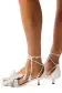 Florette Leather Sandal(35,White)