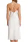 Jolie Long Silk Gown(SMALL,SILKWHITE)