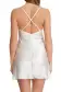 Jolie Short Silk Chemise(SMALL,SILKWHITE)
