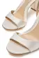 Sarah Satin Heel(35,White)
