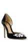 Shannon Velvet Pearl Pump(35.5,Noir)