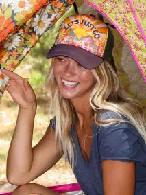 Adjustable Trucker Hat - Let's Just Go