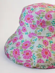 Sunny Day Bucket Hat - Pink Floral
