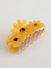 Sunflower Hair Claw