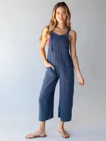 Carly Jumpsuit - Navy(XS)