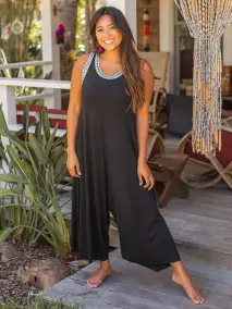 Willow ButterSoft Jumpsuit - Charcoal