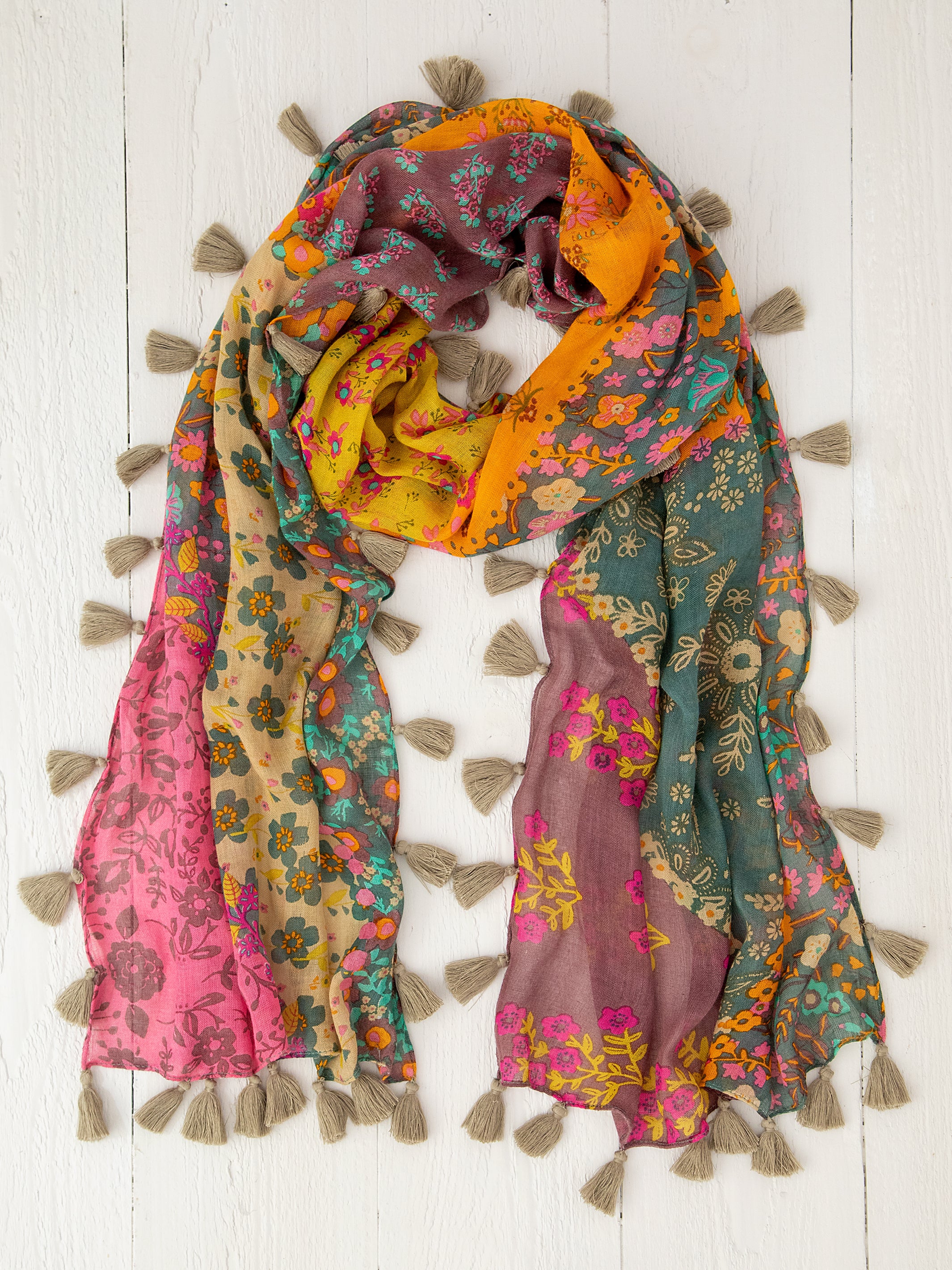 Sayulita Scarf - Patchwork