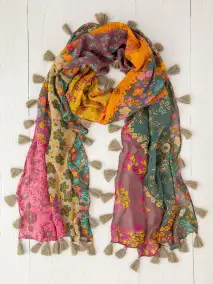 Sayulita Scarf - Patchwork