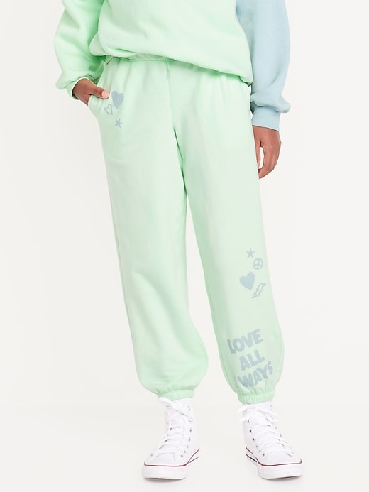 Favorite Fleece High-Waisted Jogger Sweatpants for Girls
