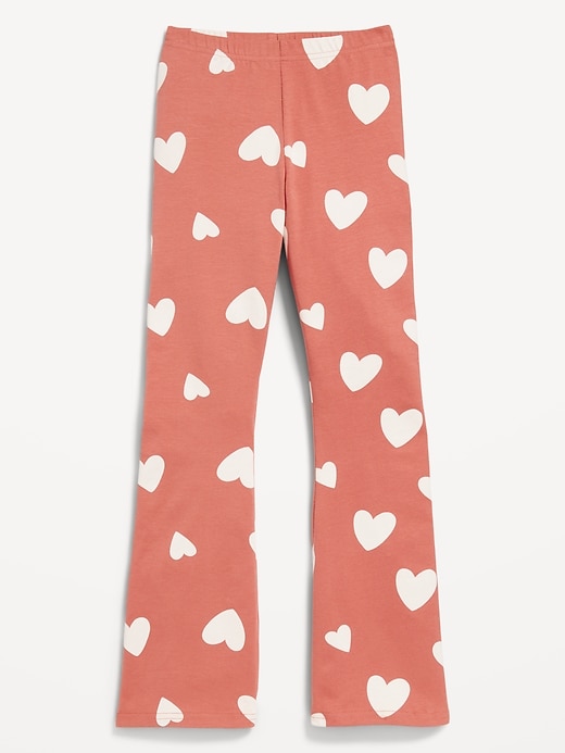 Full-Length Flared Leggings for Girls