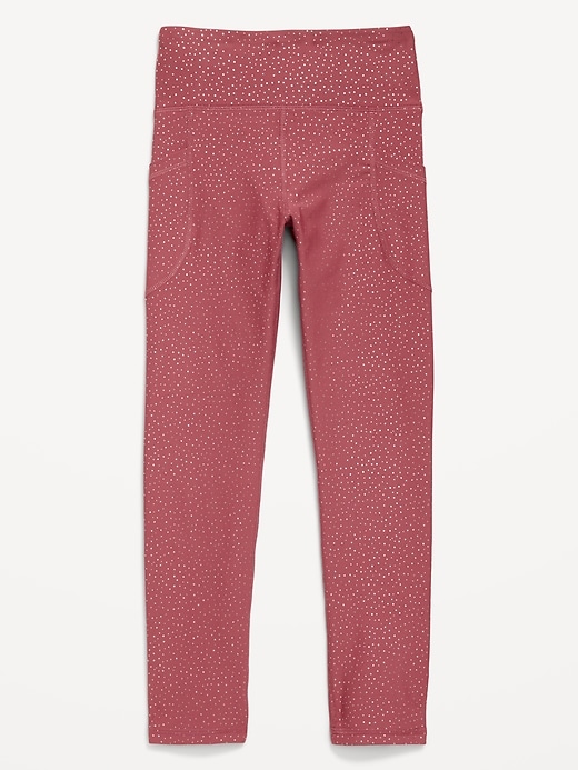High-Waisted PowerSoft Side-Pocket Leggings for Girls