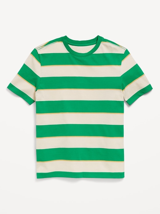Softest Short-Sleeve Striped T-Shirt for Boys