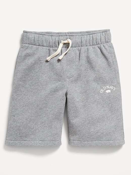 Fleece Jogger Shorts for Boys (At Knee)