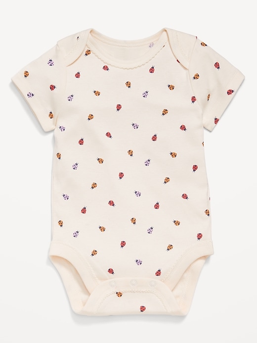 Unisex Short-Sleeve Bodysuit for Baby