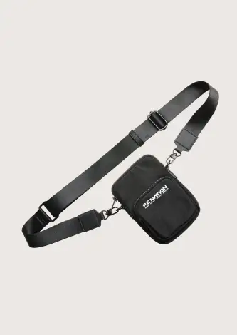 HOMAGE CROSS BODY BAG IN BLACK - OSFA