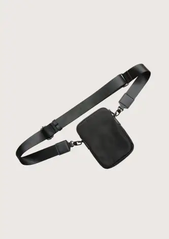 HOMAGE CROSS BODY BAG IN BLACK - OSFA