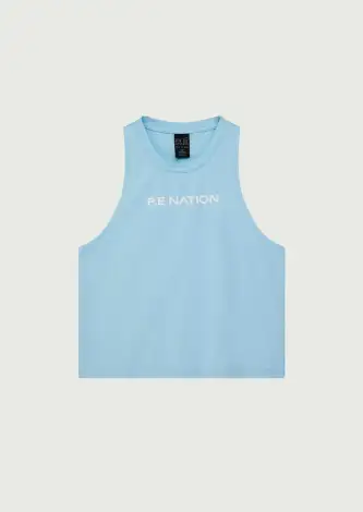 AERO TANK IN SKY BLUE(2XS)