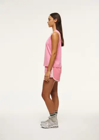 SHUFFLE TANK IN PINK LEMONADE(2XS)