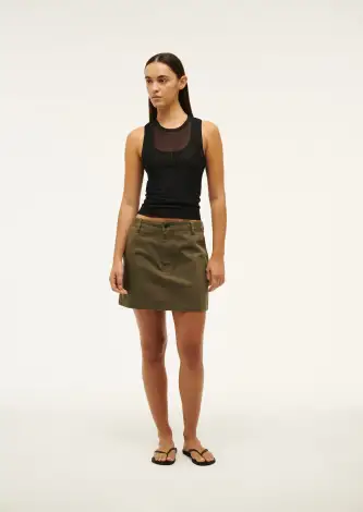 DISCOVERY MESH TANK IN BLACK(2XS)