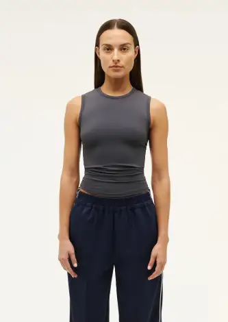 FOUNDATION MUSCLE TANK IN MARINE BLUE(2XS)