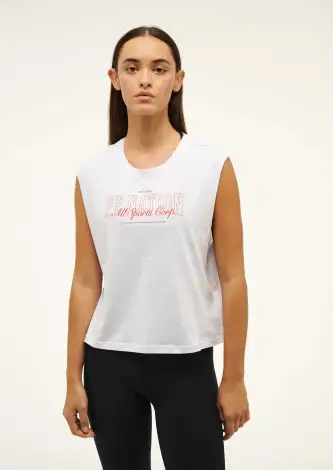 FULL OUT TANK IN GREY MARLE