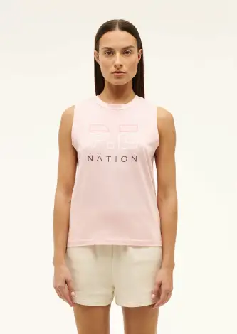 HEADS UP TANK IN CRYSTAL ROSE(2XS)