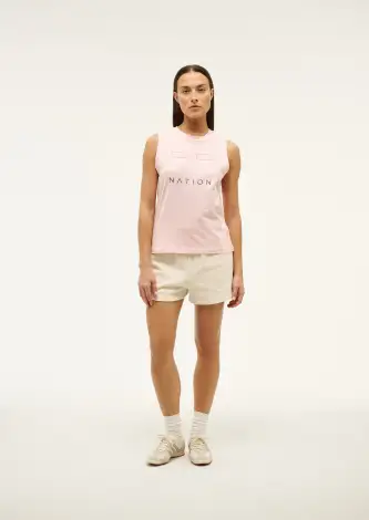 HEADS UP TANK IN CRYSTAL ROSE(2XS)