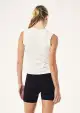 LENOX TANK IN WHISPER WHITE(2XS)