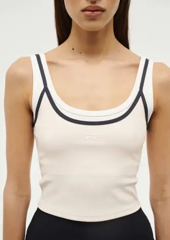 FORWARD TANK IN WHISPER WHITE(2XS)