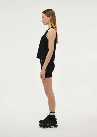 AERO TANK IN BLACK(2XS)