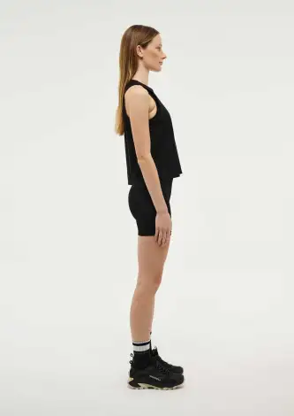 AERO TANK IN BLACK(2XS)