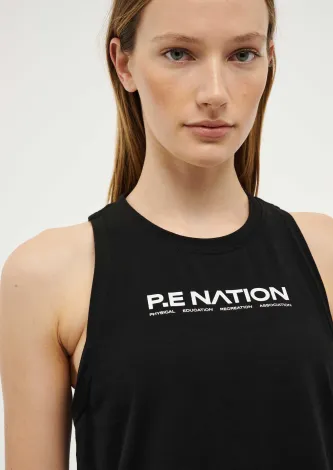 AERO TANK IN BLACK(2XS)