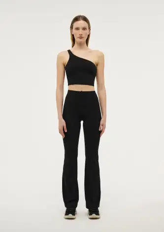 FINESSE ASYMMETRIC TANK IN BLACK(2XS)