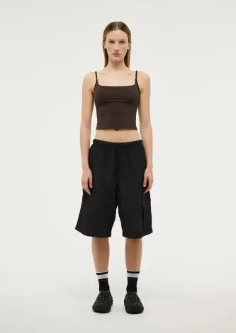 PREVIEW TANK IN COFFEE / BLACK(2XS)